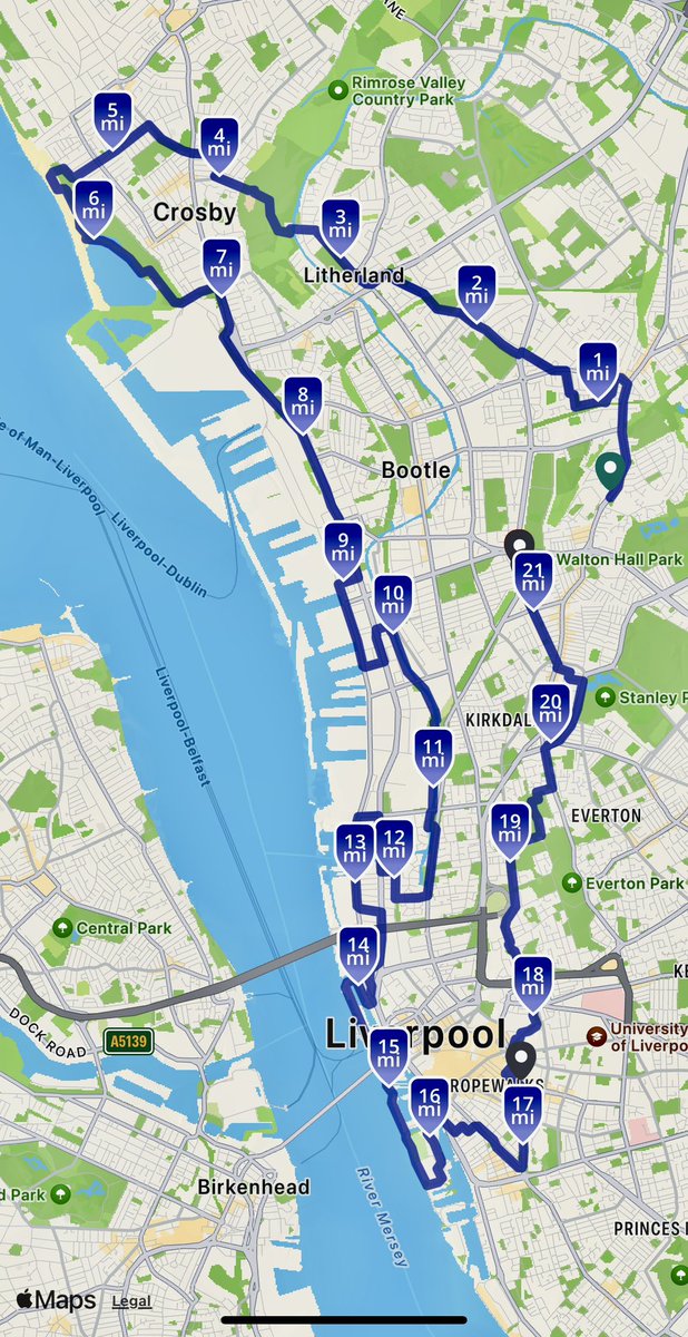 Jayson_Davies's tweet image. @LondonMarathon training complete! Well, the long runs are done… 2 week countdown is on 🏃‍♂️ #21miles