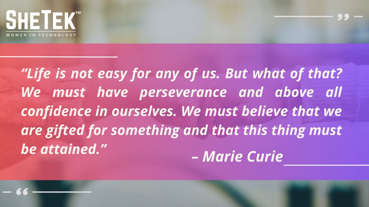 Look for your purpose and go for it. #shetek #pamten #lifequote #confidence #motivationquotes #mariecurie