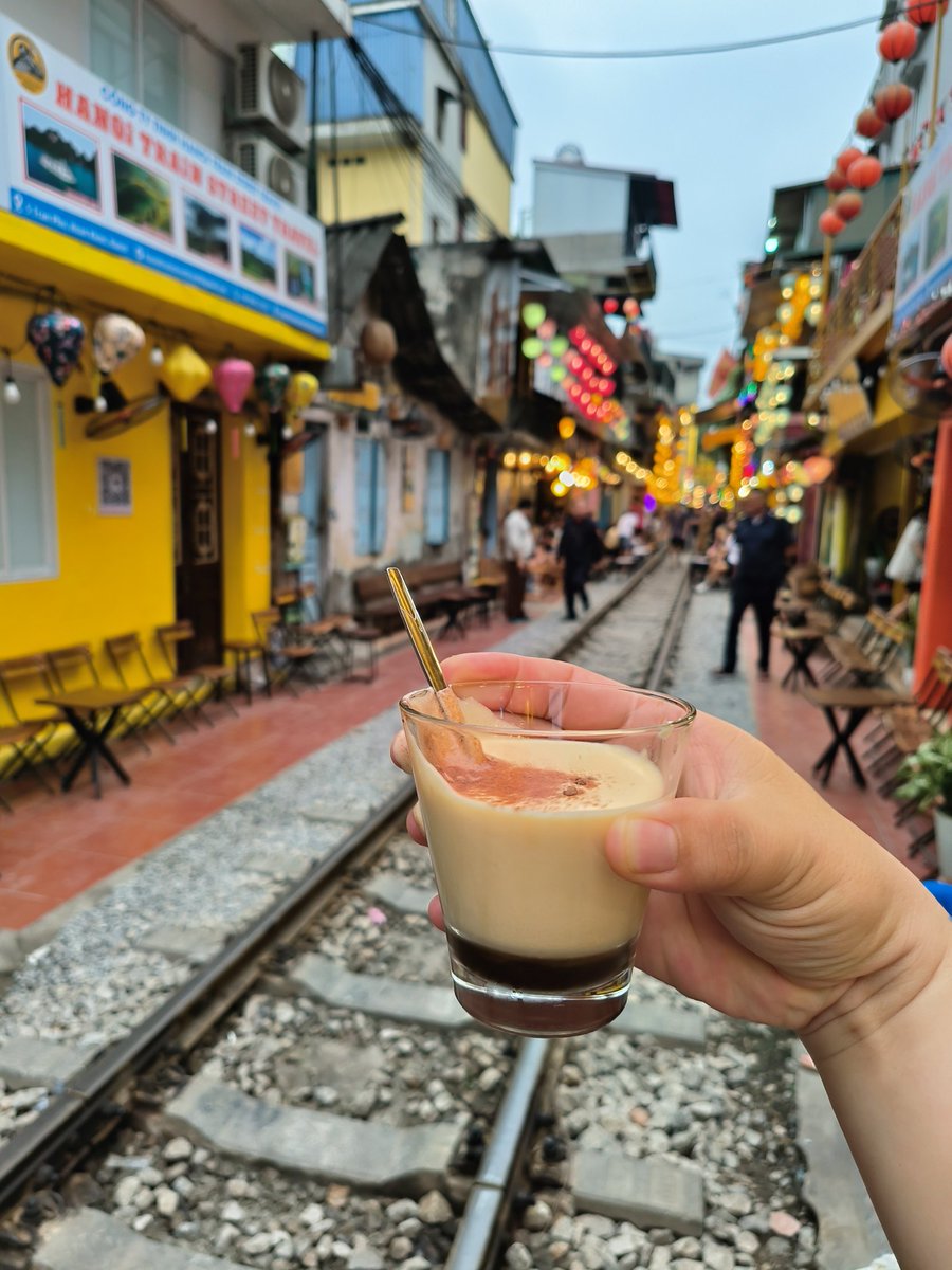 RayrenRay's tweet image. Egg Coffee, not bad😃