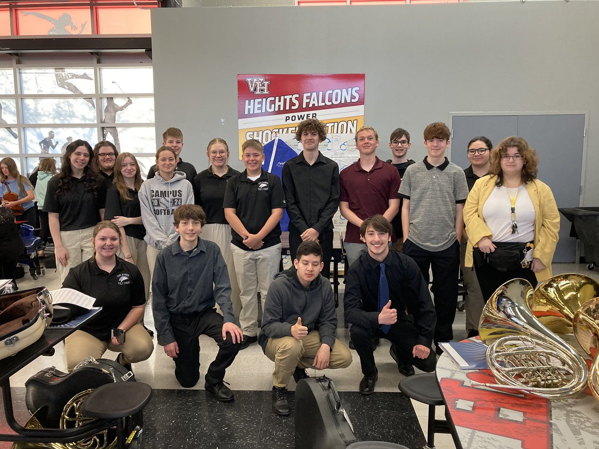 Regional Solo &amp; Small Ensemble is off to a great start with Cael Miller (freshman oboe) earning a 1st Division Rating on his solo.