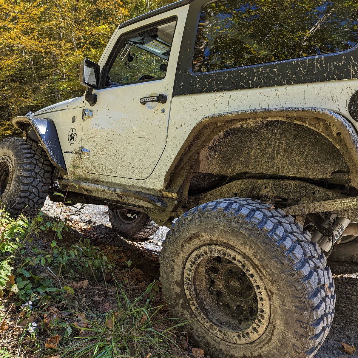 Dreaming about being back on the trails #jeepjkrubicon #2door #6speed #jeepsofX