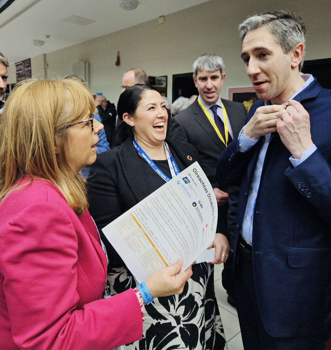 NLN’s Head of Advocacy, Emer Costello, speaks with incoming Taoiseach @SimonHarrisTD about the impactful work of NLN, the power of supported education, and sets forth the voices of students attending our training courses. #ThinkPossible #FGAF24 #SupportedTraining