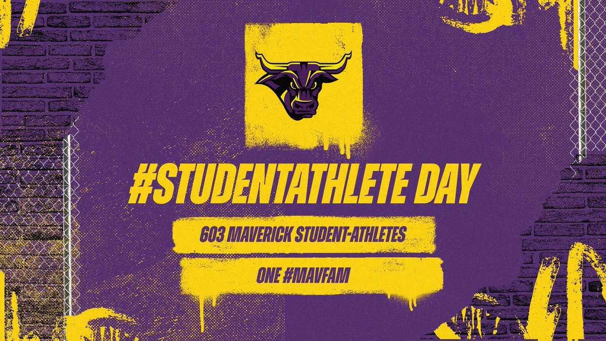 Happy #StudentAthleteDay to our 603 Student-Athletes who make up the #MavFam - drop your favorite picture in the replies of you as a student-athlete or your favorite Maverick student-athlete!