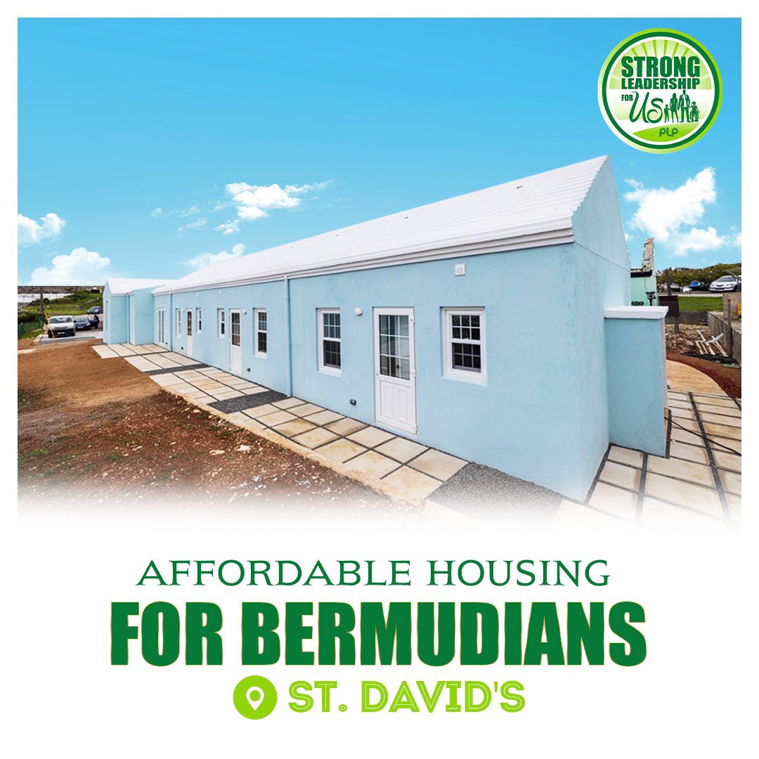 Continuing to build affordable housing for those in need. Providing security and shelter for our Bermudian families.