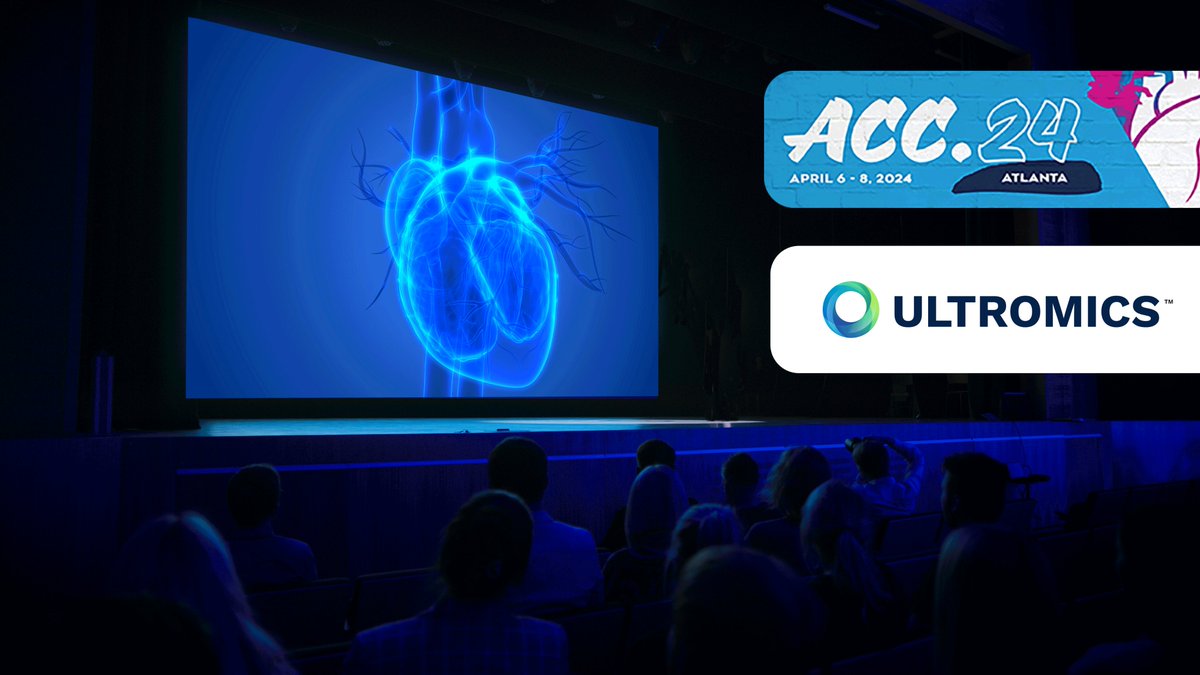 🔊The wait is over, #ACC24 is here! Visit booth 1508 to learn how we use AI to revolutionize HFpEF detection. Discover how EchoGo Heart Failure significantly reduces indeterminate diagnosis. Request to meet ultromics.com/about/events #CardioTwitter