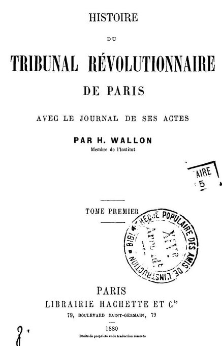 1792_1815's tweet photo. 6 avril 1793 Premier jugement rendu par le Tribunal révolutionnaire. Il concerne Louis #Guyot-#Desmaulans, gentilhomme poitevin, accusé d’émigration. #Montané est le président, #FouquierTinville l’accusateur public. Guyot est condamné à mort et exécuté le soir même. https://t.co/ogfakZN378