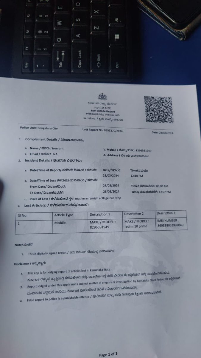 Chiraag01's tweet photo. @BlrCityPolice @yeshwanthpuraps https://t.co/I7oDkUcobp