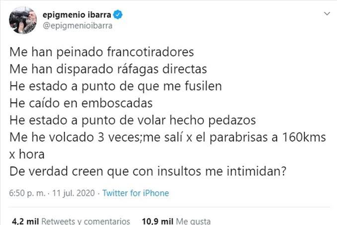 luis_gj's tweet photo. Ecuador se va a cagar cuando se entere que este hombre está en nuestro bando. https://t.co/TTtPnWoNFc
