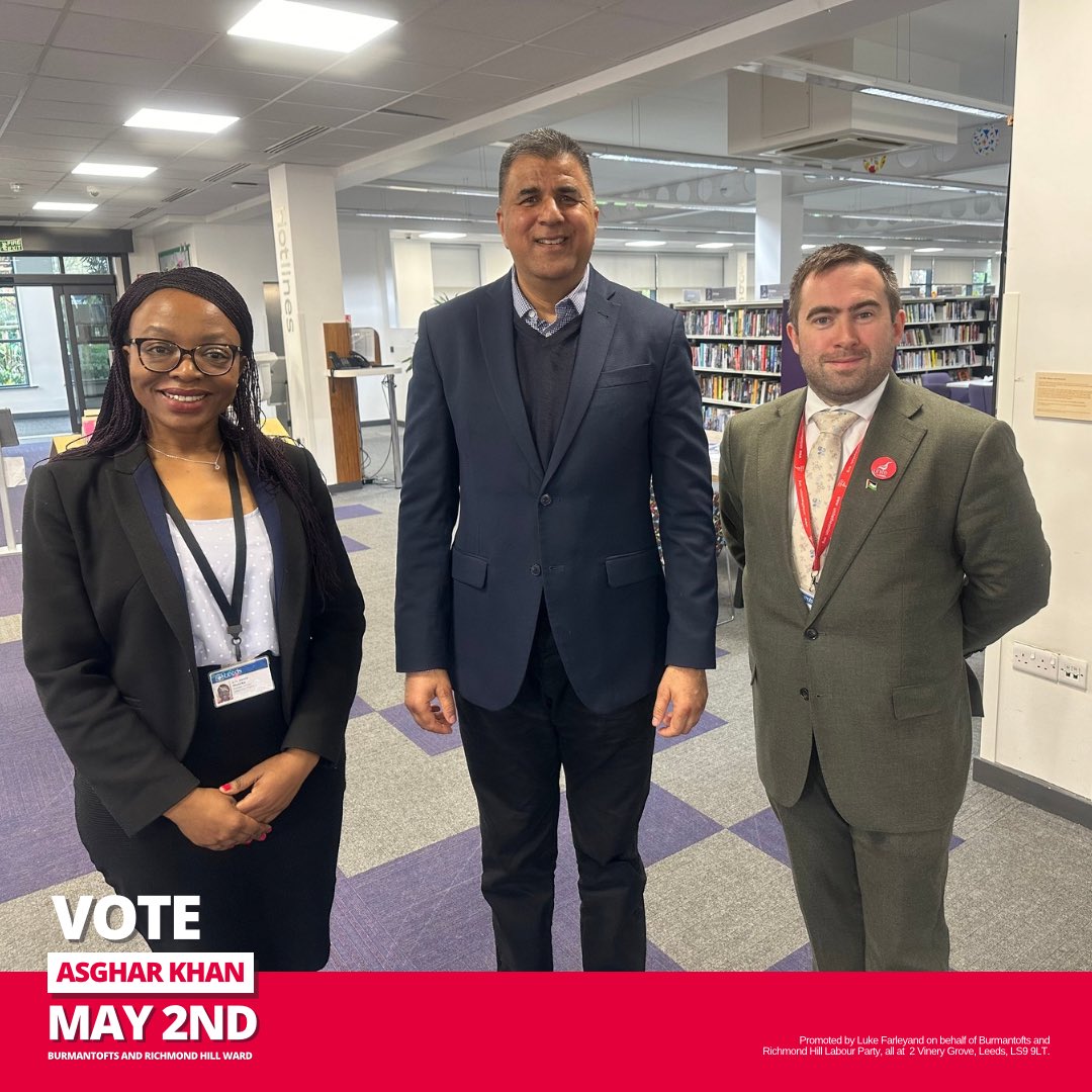 ℹ️ Cllr’s Advice Surgeries Today ℹ️ Busy councillors Advice surgery today with Cllr @FarleyLabour, @nkele_manaka, myself at @ComptonCentre & Vinery Centre,Leeds, to discuss issues and concerns in #Burmantofts #RichmondHill ward, and working all year round not just election time.