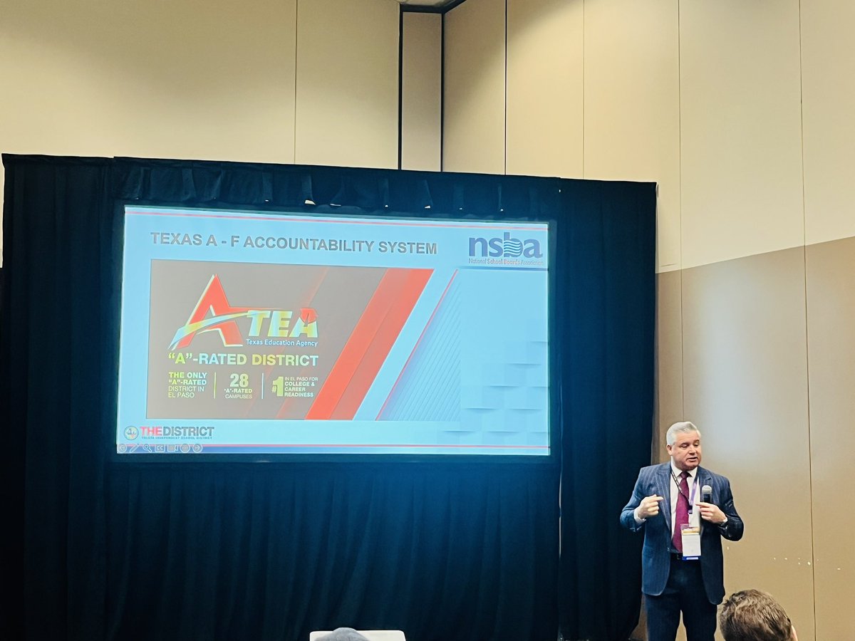 Exceptional job by our Superintendent Dr. De La Torre and Board President Cruz Ochoa in their presentation at #NSBA in New Orleans today! Their insights on ‘Strategic Action and Accountability for All’ underscore our commitment to excellence in education. #Leadership #NSBA2024