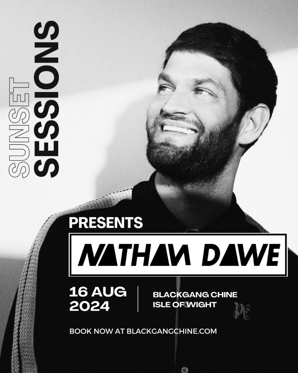 But that's not all! Local Isle of Wight legends will also support Nathan:

Jordan Peak 😎
DJ Omar 🎆
Our Girl G ✨

Tickets selling fast, so don't leave it too late! ⏰

Grab them here: blackgangchine.digitickets.co.uk/tickets

#NathanDawe #SunsetSessions #LiveLife #LiveDJ #IsleOfWight