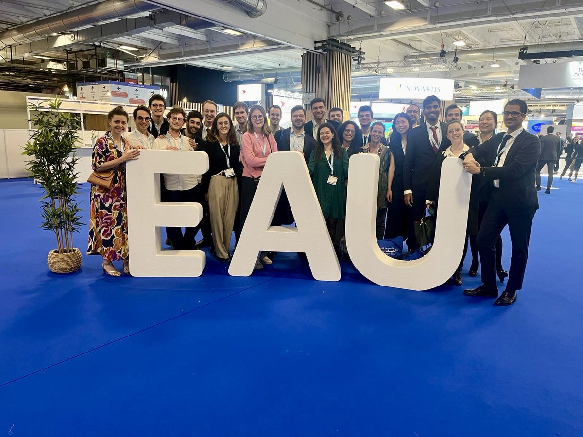 Strong team of French young urologists at #EAU24 @afufuro @Uroweb @AFUrologie