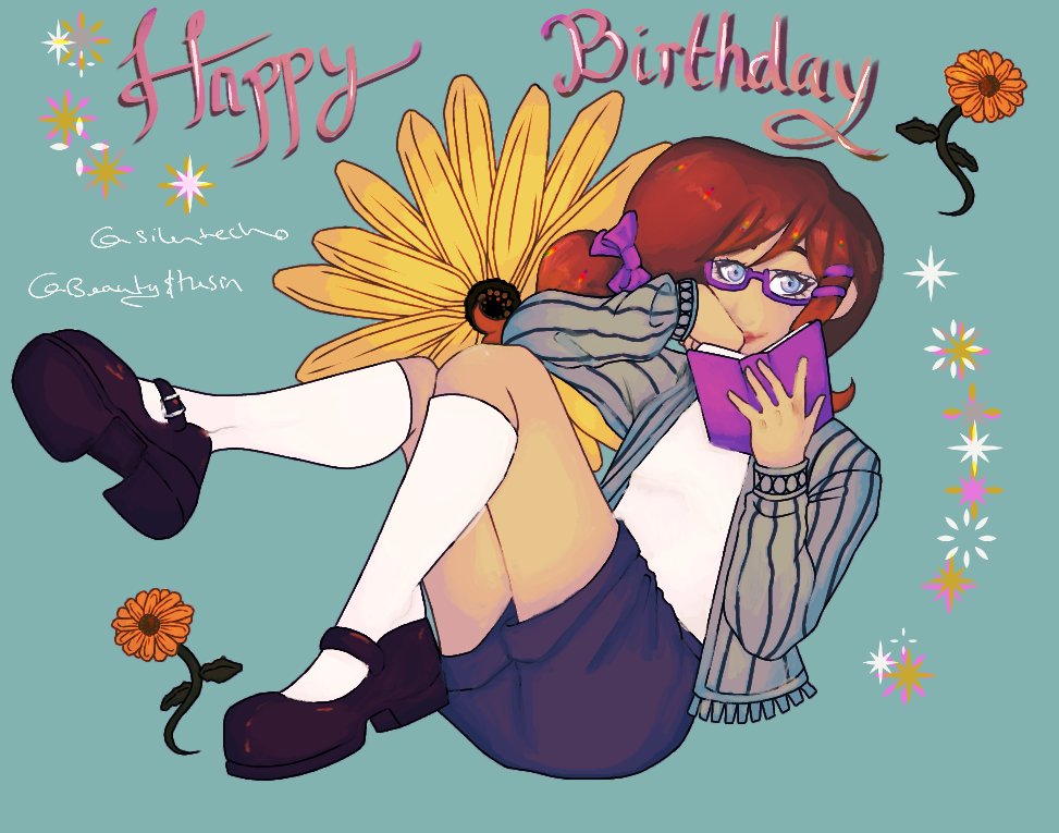 Happy Birthday to our flora-loving Qualified Youth Haiku Poet, Kaoru Nakame! (April 7th)

Art by <a href="/Silentexho1/">Echo</a> and @BeautyTheSin 

#fanganronpa #drdrivenbetrayal