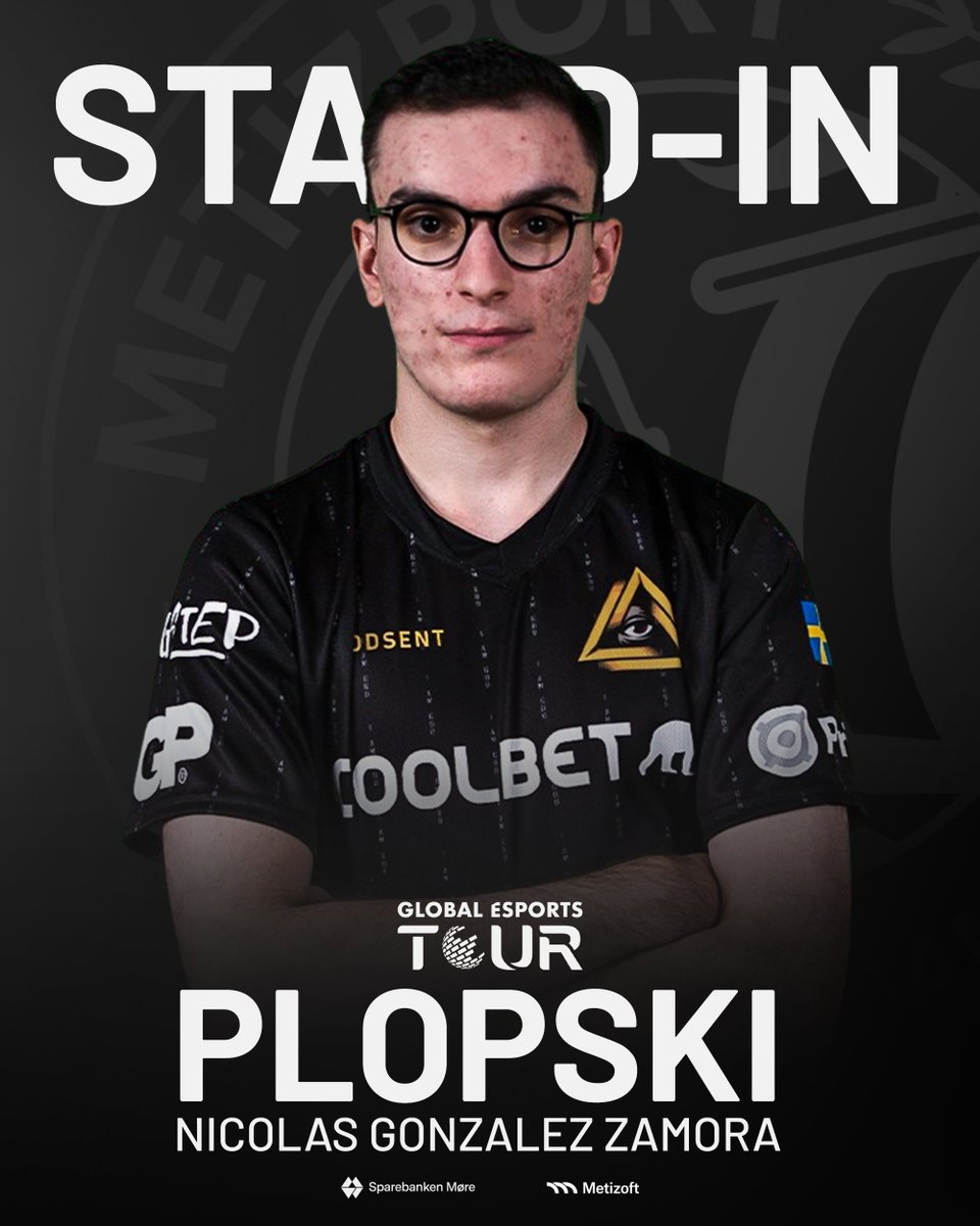 Metizport (@metizport) on Twitter photo The perfect stand-in has arrived! 😍
<a href="/Plopski/">Nicolas Gonzalez</a> will be filling the shoes of <a href="/niloCSGO/">nilo</a> during <a href="/esportsgetrio/">Global Esports Tour Rio</a>! 🫂
#wheregamingmatters | #CS The perfect stand-in has arrived! 😍
<a href="/Plopski/">Nicolas Gonzalez</a> will be filling the shoes of <a href="/niloCSGO/">nilo</a> during <a href="/esportsgetrio/">Global Esports Tour Rio</a>! 🫂
#wheregamingmatters | #CS