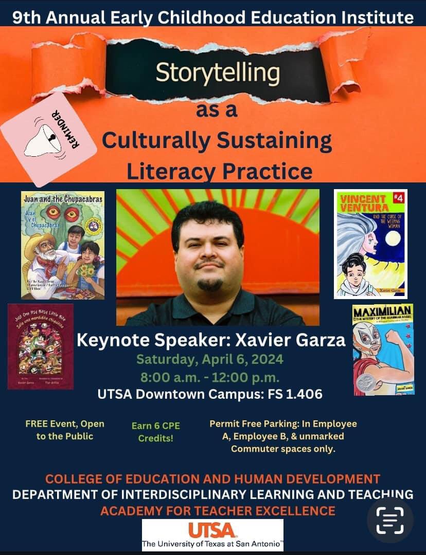 Nuestro equipo de PK listas para presentar en UTSA 9th Annual Early Childhood Education Institute. @SAISDBilingual @SAISD @UTSADualLangLab