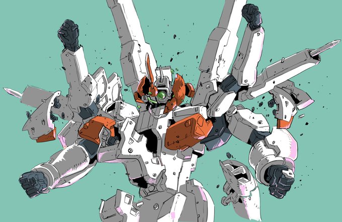 「glowing eyes mobile suit」 illustration images(Latest)｜2pages