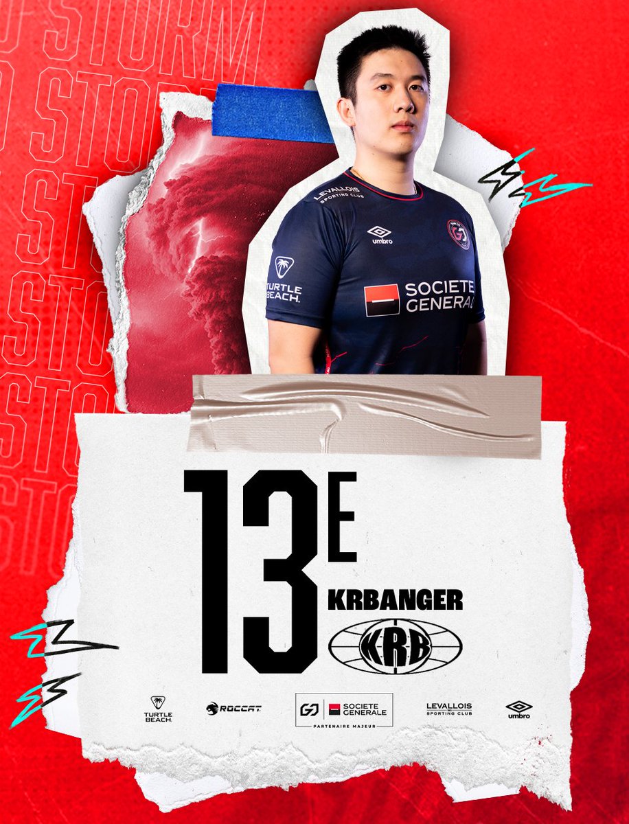 13e place pour @LightningEnki dans ce KRBanger 4 ! ⚡️ Défaite contre Eko et Rulta 😥 #RedStorm 🌪️