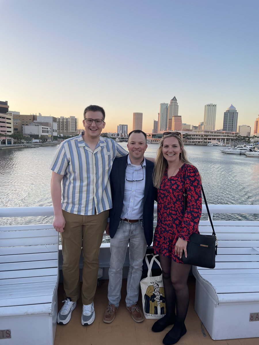 JBergRx's tweet photo. Capping off a great #HOPA2024! Thankful for connections new and old - and the opportunity to collaborate with inspiring oncology pharmacists improving care for cancer patients. Proud of our residents @SAMvastatin @MLofy_Rx! Already looking forward to HOPA2025! https://t.co/7W1NsoSbF5
