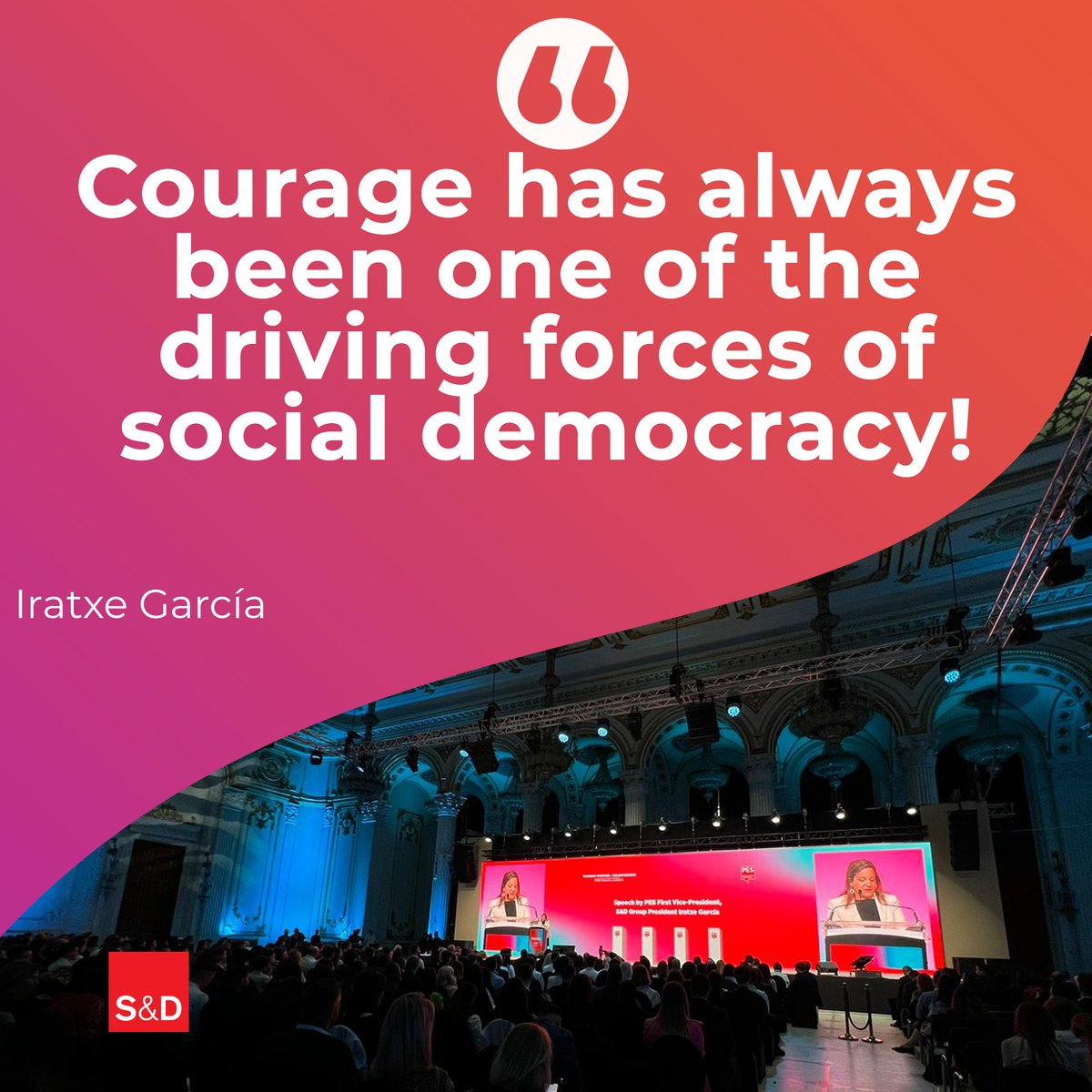 There is always time for a dream!

70 years ago, the founding fathers of the EU on the other side of the Iron Curtain were dreaming of a better future. They made it a reality.

Thanks to their efforts and sacrifice today we have the best we could hope for.
<a href="/IratxeGarper/">Iratxe García Pérez /❤️</a>