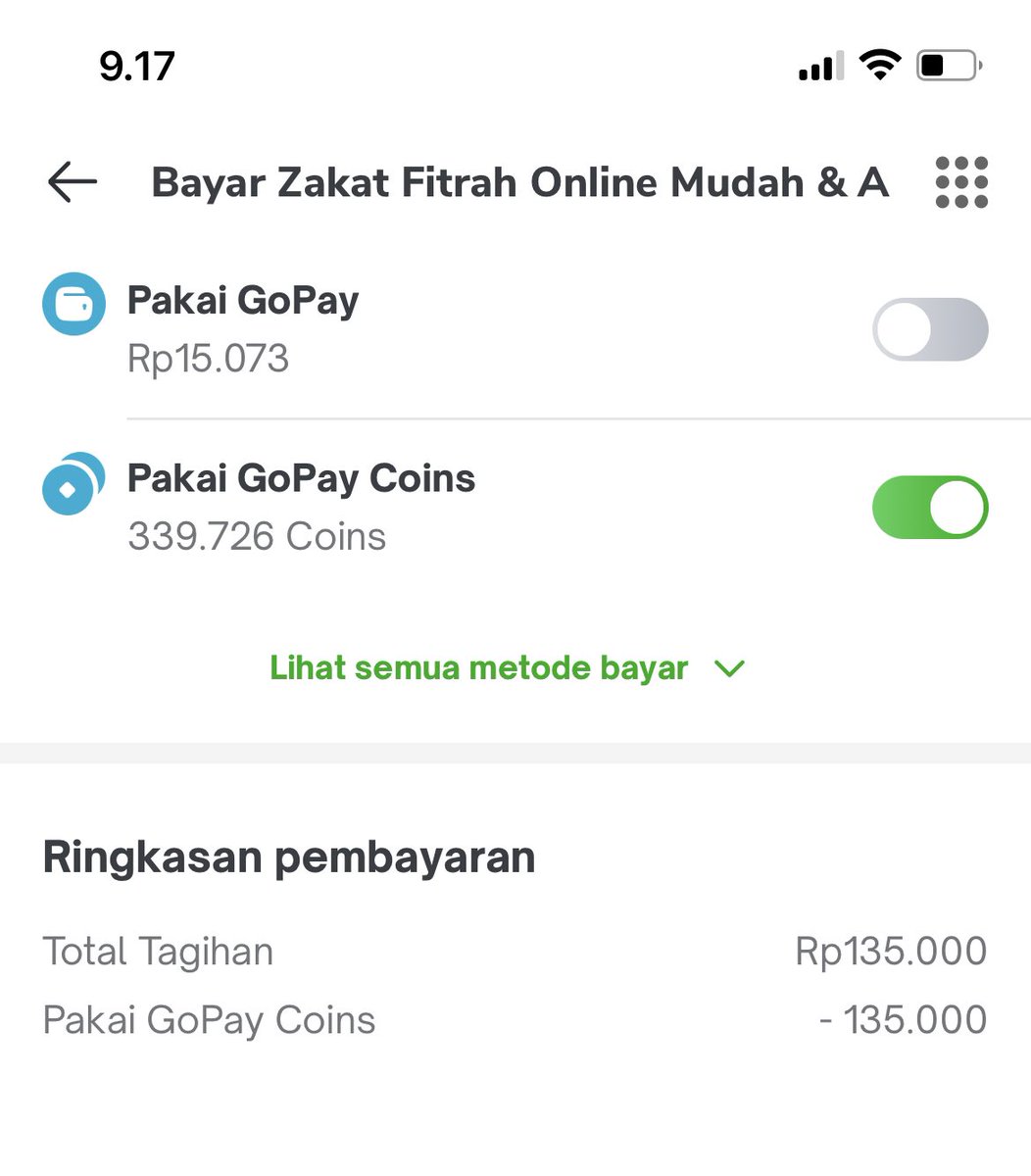 MasMasBiassaa's tweet photo. Bayar zakat gae gopay points ki sah pora to lek? 🤣🤣🤣 https://t.co/9ruQqNVL79