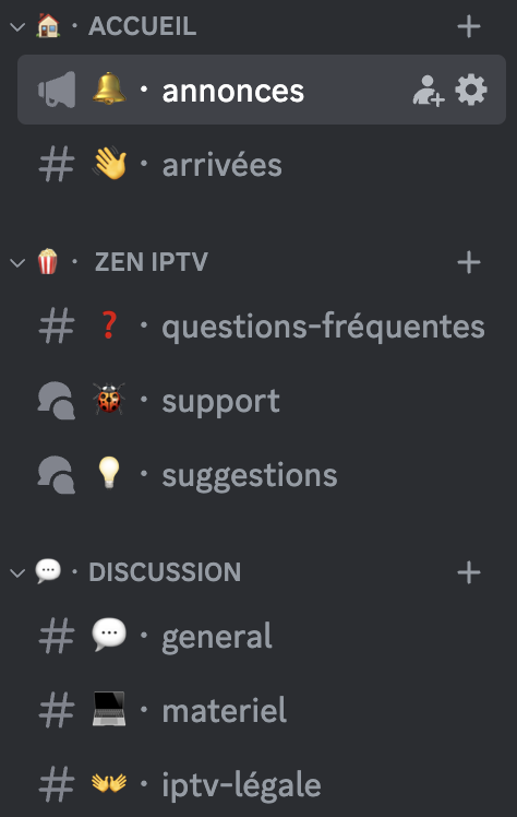 zeniptv's tweet photo. Un serveur discord de ce genre pour l'appli ça vous plairait ? https://t.co/d90MlbH1Dr