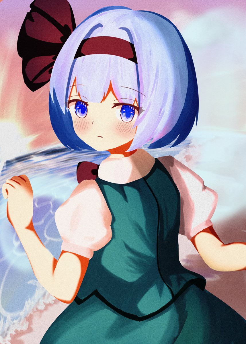 Snow_snow_n's tweet photo. 「輝色」
#4月6日は妖夢の日  #東方Project https://t.co/7kMaBRkpbL