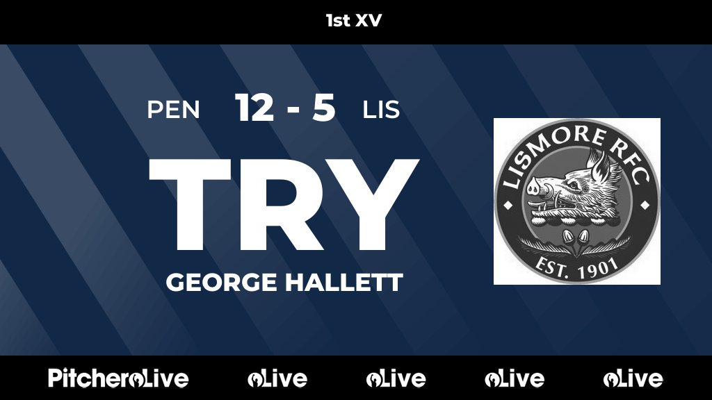 30': George Hallett scores for Lismore Rugby Football Club 🙌 #PENLIS #Pitchero pitchero.com/clubs/lismore/…
