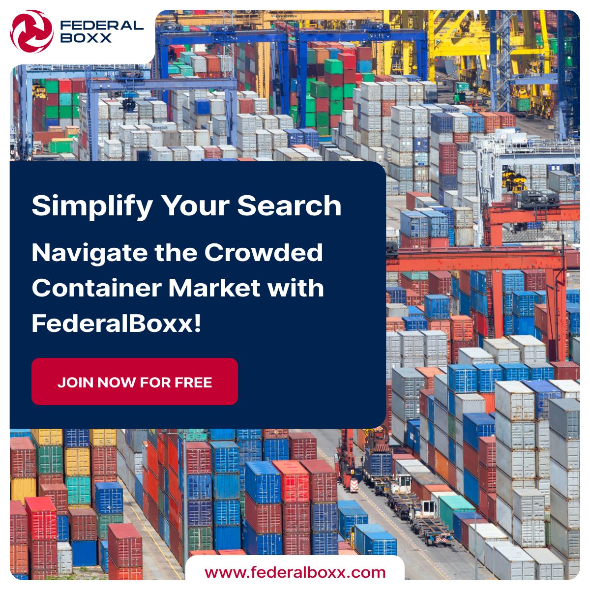federalboxx's tweet image. Dive into the bustling world of #ContainerTrading! Despite the crowd, #FederalBoxx ensures you find exactly what you need at your fingertips. Join now bit.ly/3T6OSSx for seamless trading! #ShippingSolutions #GlobalTrade
