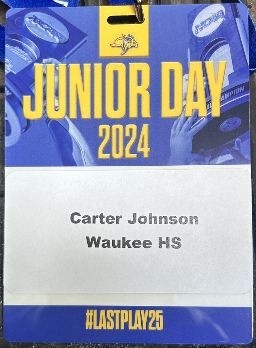 Carter Johnson (@cartertj2007) on Twitter photo Had a great time at South Dakota State yesterday! Appreciate the staff for having me out and I can’t wait to be back! <a href="/PeteMenage/">Pete Menage</a> <a href="/CoachBobbit/">Jesse Bobbit</a> <a href="/GoJacksFB/">SDSU Football</a> Had a great time at South Dakota State yesterday! Appreciate the staff for having me out and I can’t wait to be back! <a href="/PeteMenage/">Pete Menage</a> <a href="/CoachBobbit/">Jesse Bobbit</a> <a href="/GoJacksFB/">SDSU Football</a>