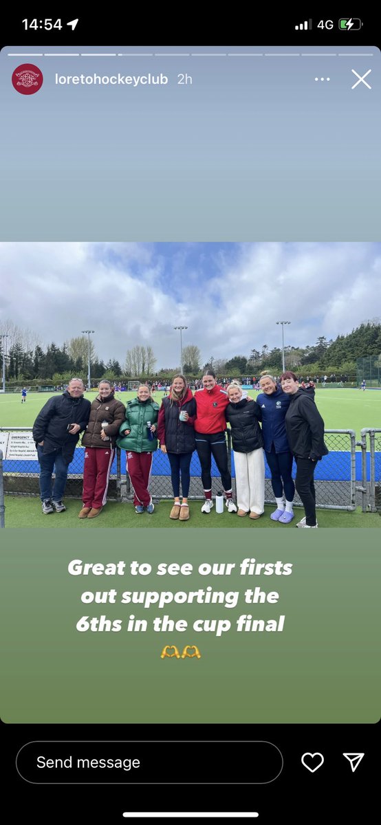 Hope you guys made it across in time for your match today <a href="/LoretoHC/">Loreto Hockey Club</a> ….. 🤔