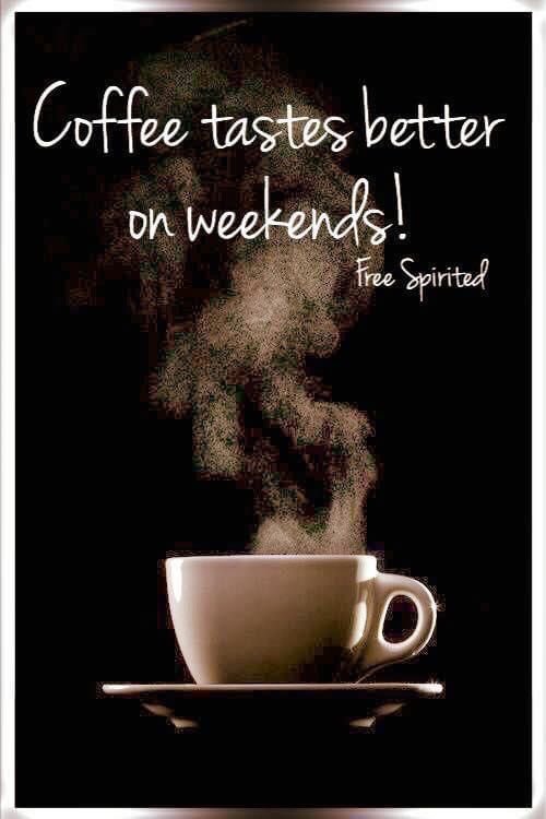 Good morning y’all! Happy Saturday ☕️