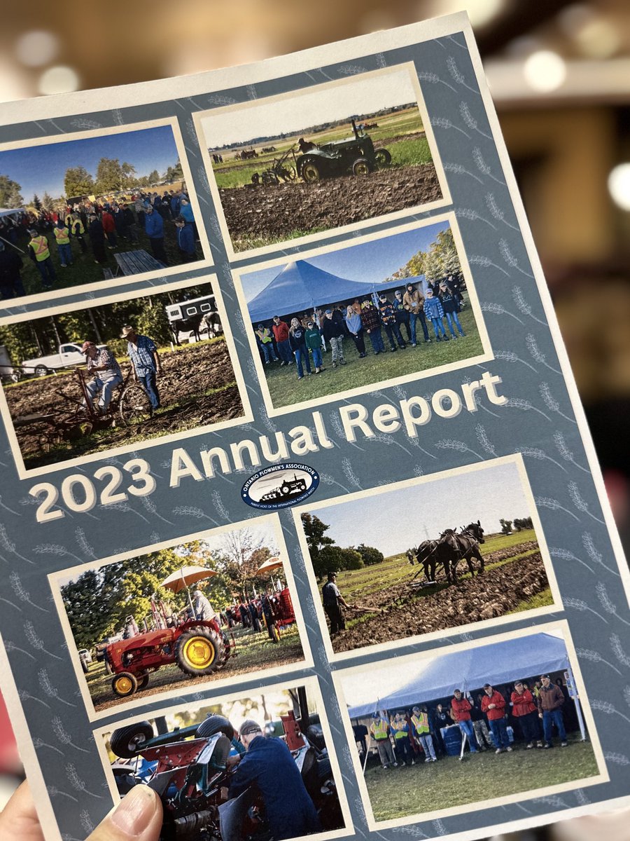 The Ontario Plowmem’s Association Annual General Meeting is underway. Some great photos &amp; memories to be shared from #IPM2023 in ⁦<a href="/DufferinCounty/">Dufferin County</a>⁩ ⁦<a href="/amaranth_twp/">Township of Amaranth</a>⁩ ⁦<a href="/Grand_Valley_ON/">Town of Grand Valley</a>⁩. #OntAg   #OPA24
