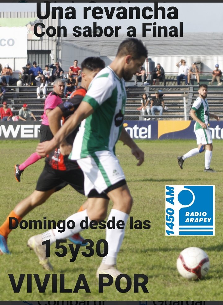 GiovanoniMartin's tweet photo. Fútbol en Radio Arapey de Salto. https://t.co/lehgiAbfn7