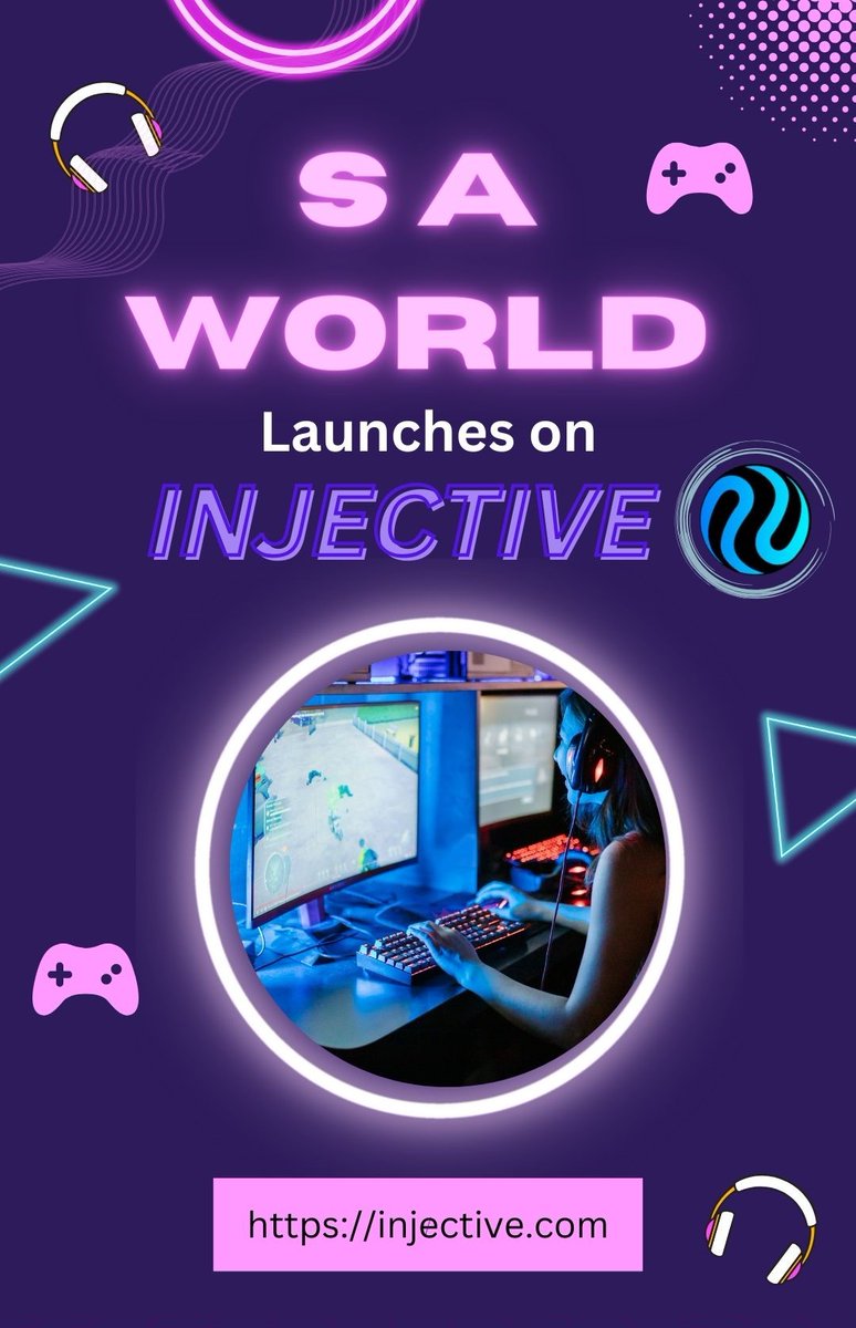 SA World, a leading gaming giant, is now powering its platform through the Injective ecosystem. This move transforms the GameFi arena by offering a fertile ground for gaming innovations and unique functionalities, all enabled by Injective’s cutting-edge tech. #SAWorld #Injective