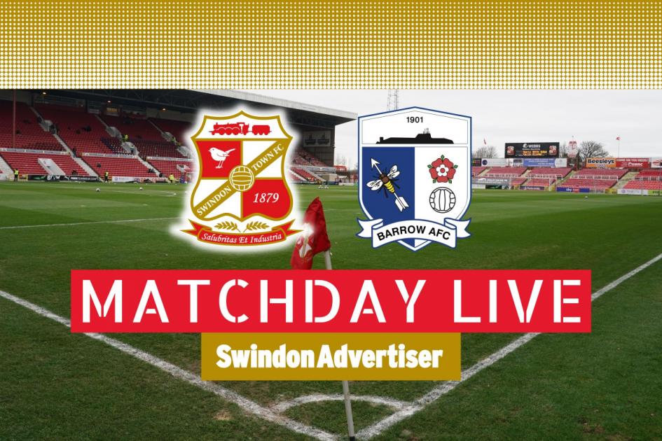 Matchday live: Barrow AFC v Swindon Town dlvr.it/T58j5c