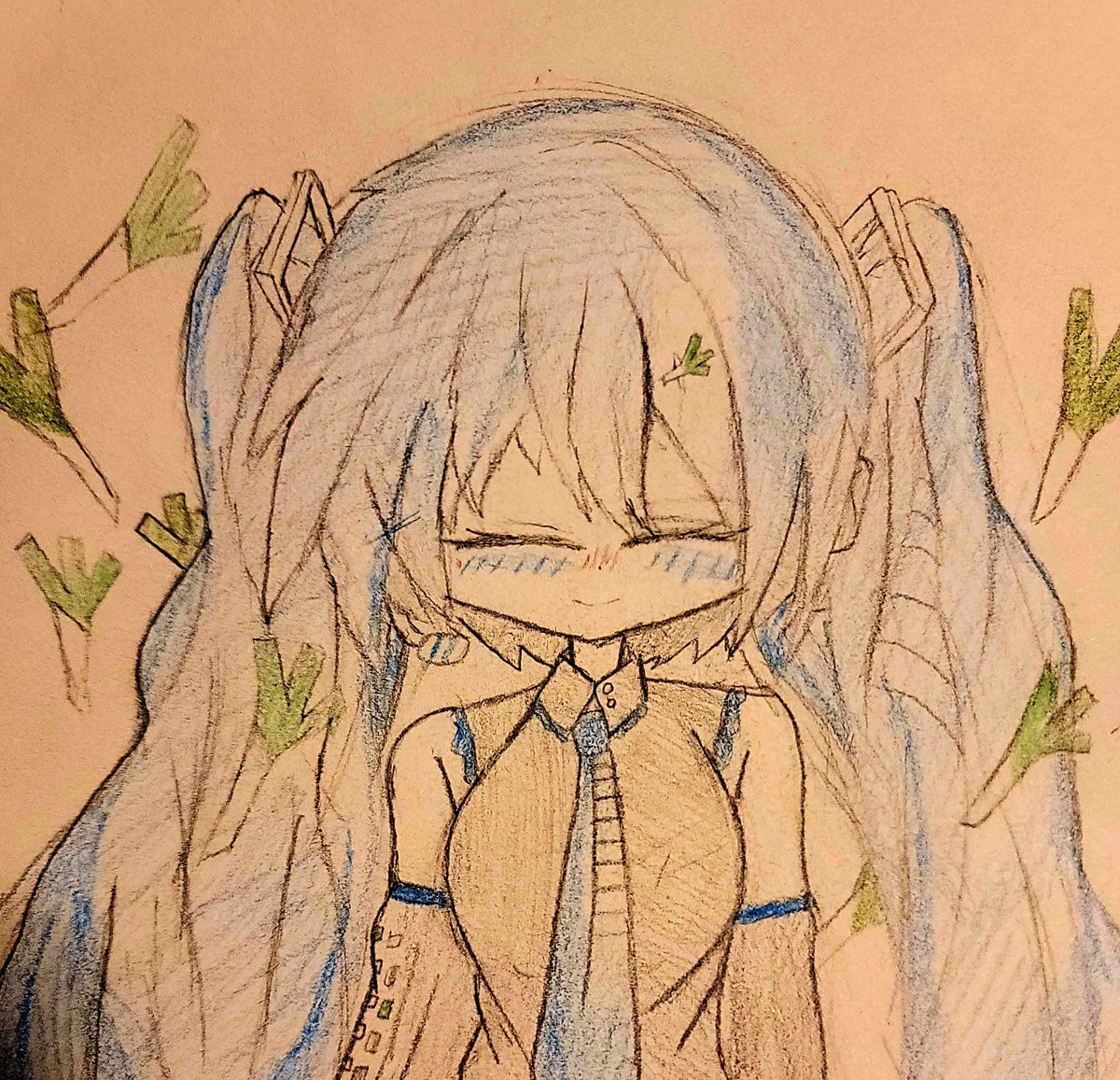 auraonn's tweet photo. I forgot to post this a drew this a few weeks ago:3 #miku #hatsunemiku https://t.co/5Zbv8SjUnm