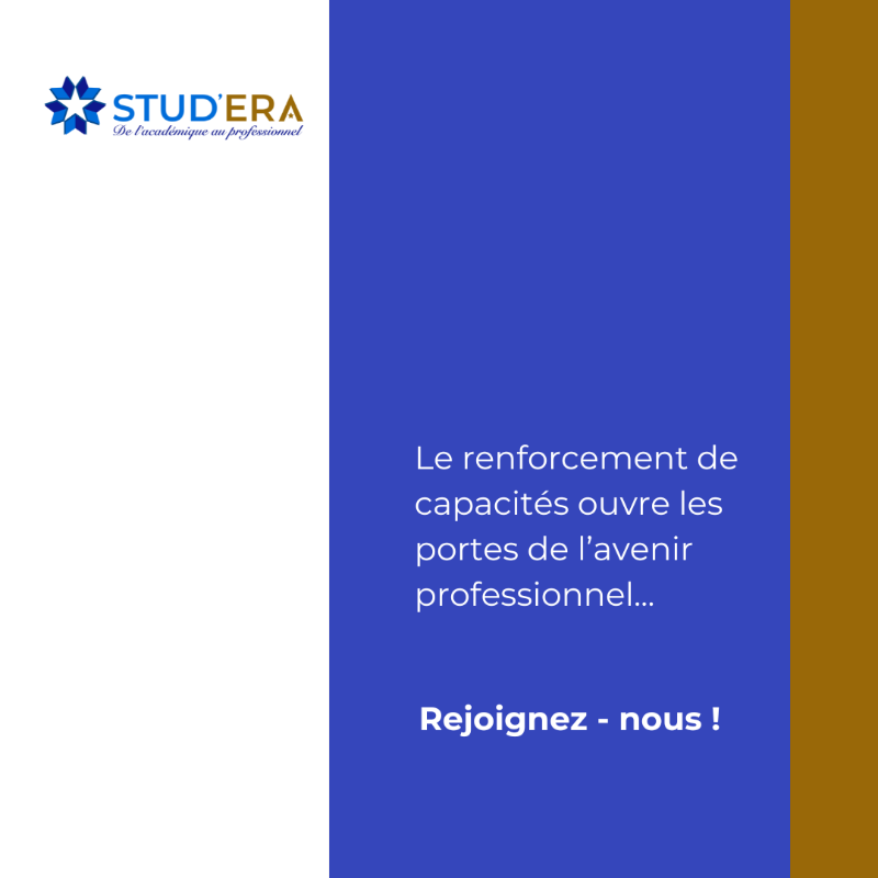 Débloquez les opportunités de demain en renforçant vos capacités dès aujourd'hui...
Rejoignez-nous pour façonner votre avenir professionnel ensemble!
#RenforcementDesCapacités #InsertionProfessionnelle #Accompagnement