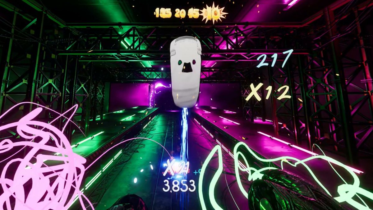 Dem_X3ll3n's tweet photo. And here's some screenshots !

#rhythmgame #vrgaming #indiedev #psvr2 #edm #boxtothebeatvr #x3ll3n #debisco #robloxdev https://t.co/jxXzT9wwNl