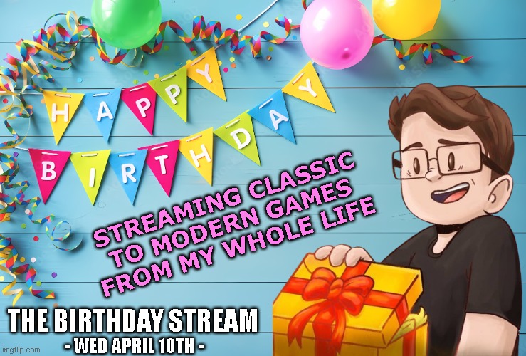 Farmhouse781's tweet photo. Come hang out on Wed April 10th! 🎂
   🎉 Should be a lot of fun! 🎁
                          9AM EST https://t.co/486Nam24Gg
