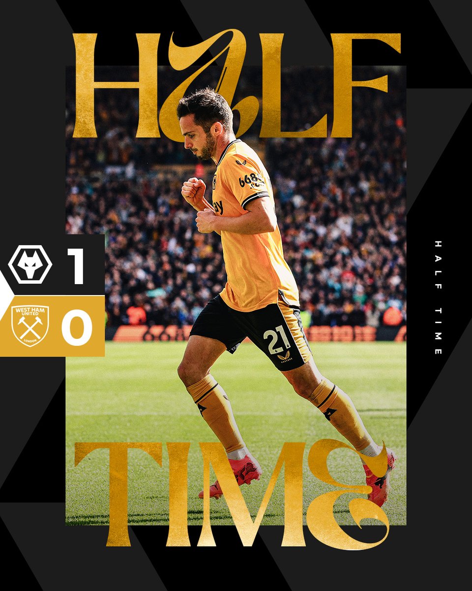 Sarabia's penalty the difference at the break. ⚽️⏱️