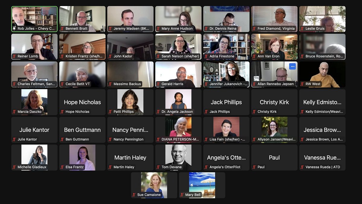 At the end of three days crammed full of marketing tactics, we got to step back yesterday and remind ourselves, "We write to make a difference. We speak to spread a message. We commit ourselves to a lifetime of sharing value with others, because that is who we choose to be."