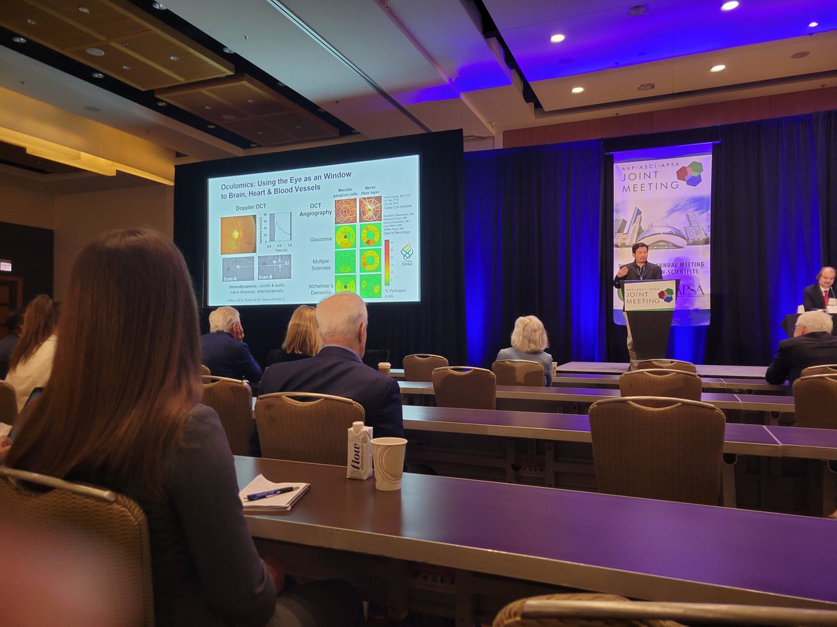 Amazing talk by David Huang on optical coherence tomography (OCT) at the @JointMeeting. @A_P_S_A @the_asci