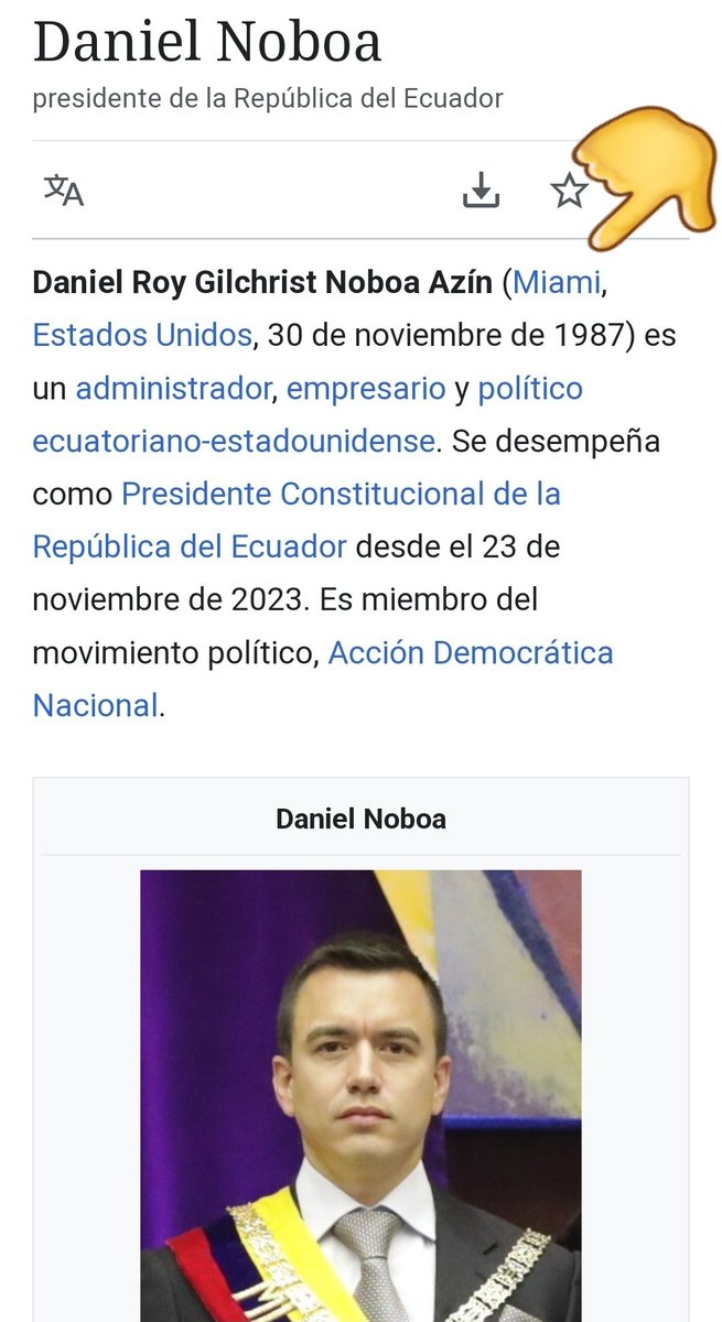 #ULTIMAHORA 🚨 El Presidente Daniel Roy Gilchrist Noboa Azín del Gobierno Criminal Conservador de Ecuador nació nada más y nada menos que en Miami, Estados Unidos Así que ya se imaginarán para quién trabaja y de quién sigue órdenes este facho criminal... #TodosConMéxico