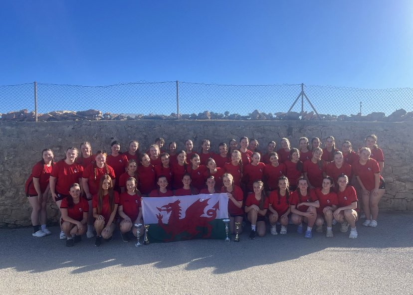 Massive congratulations to Amelie Wixey and Izzy Blud in Yr11 on winning the U16s netball tournament in Malta representing Cwmbran youth - Well done girls!👏🏼🏐#Joesfamily