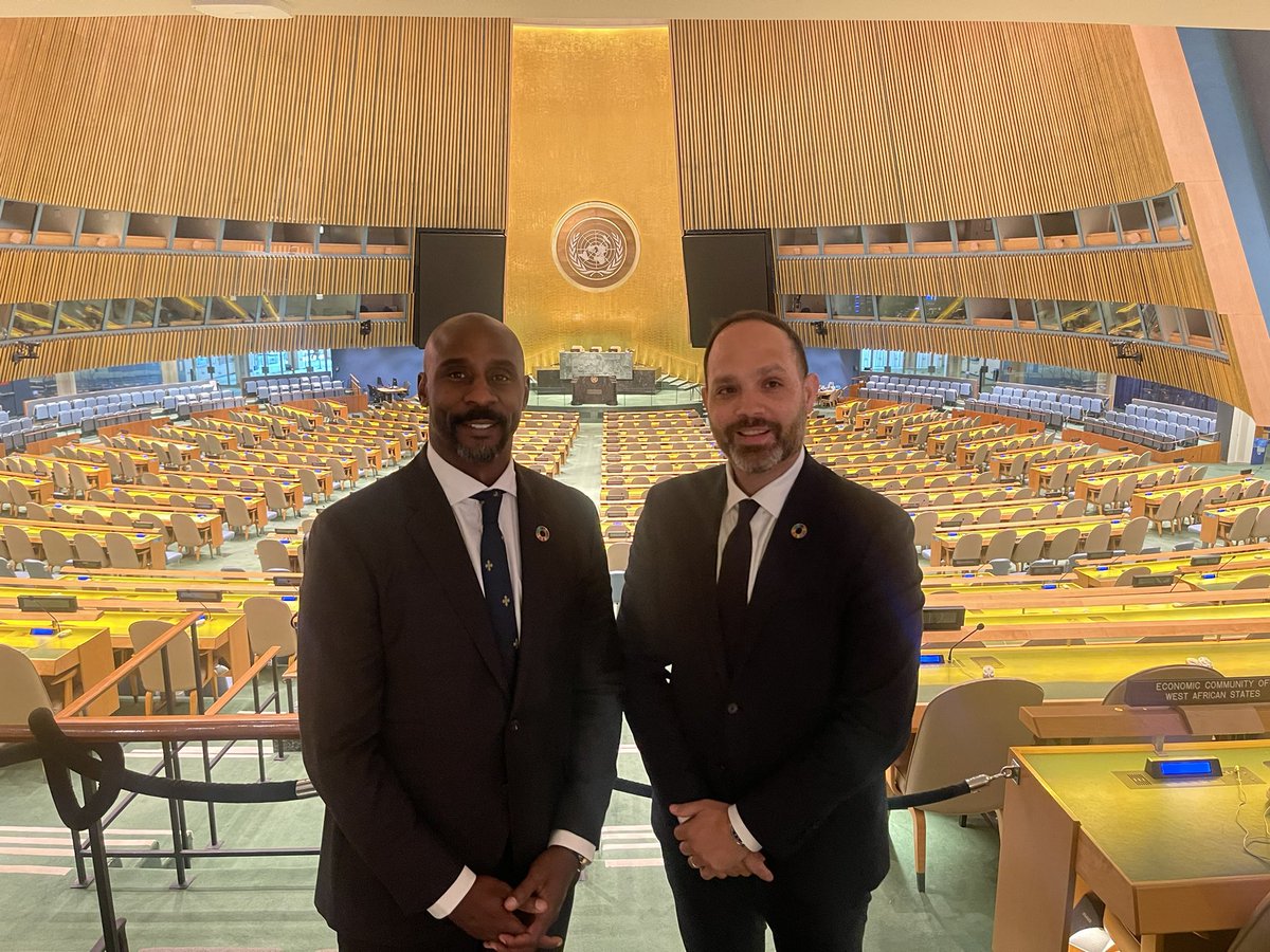 Concacaf | Generation Amazing partnership being presented as a case study of sport for social change at the United Nations ✔️ @Concacaf @GA4good