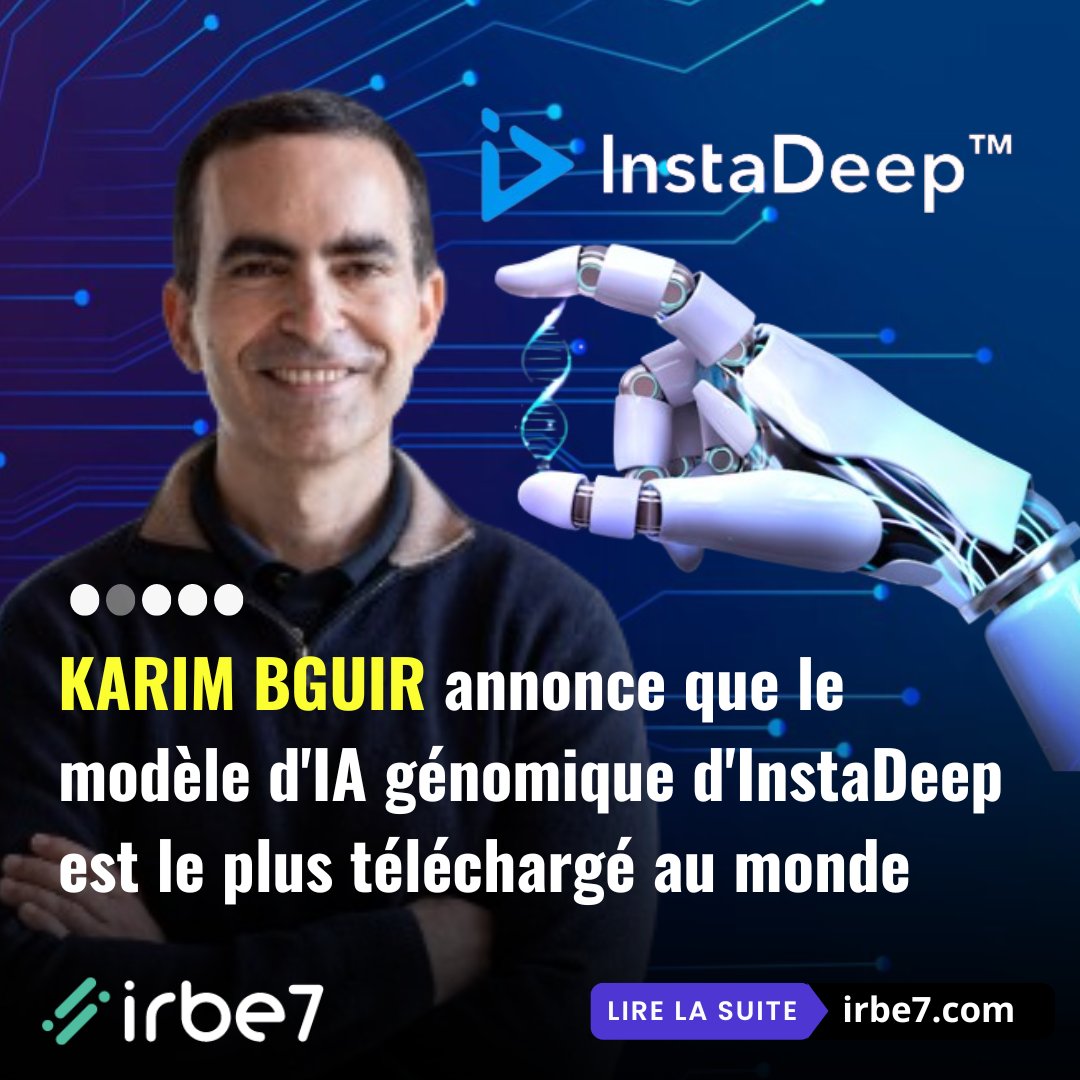 Irbe7bourse's tweet image. Cliquez sur le lien pour plus de détails : cutt.ly/Jw82miyh
#IA #instadeep