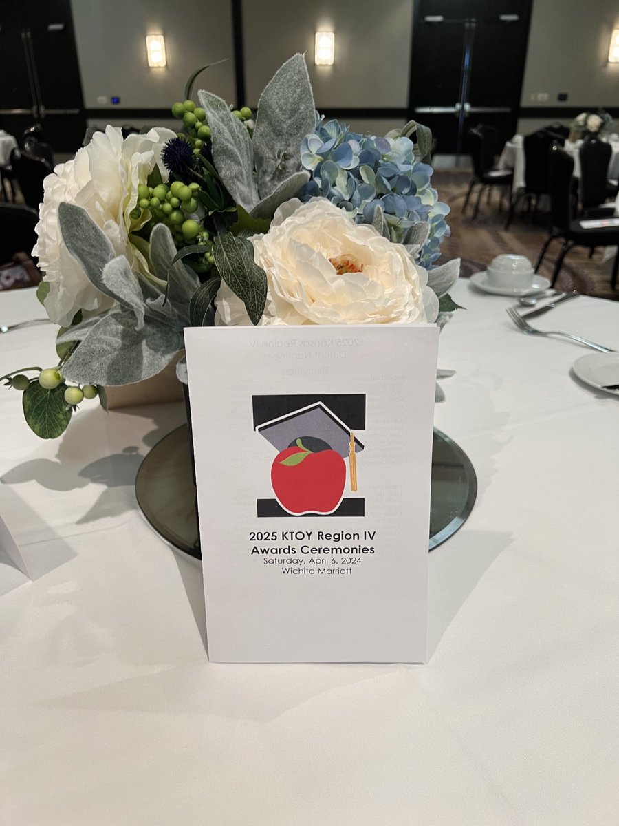 Let the 2025 KTOY festivities begin! We’re in Wichita this morning to find out who will be named Region 4 finalists for the 2025 Kansas Teacher of the Year. Stay tuned!