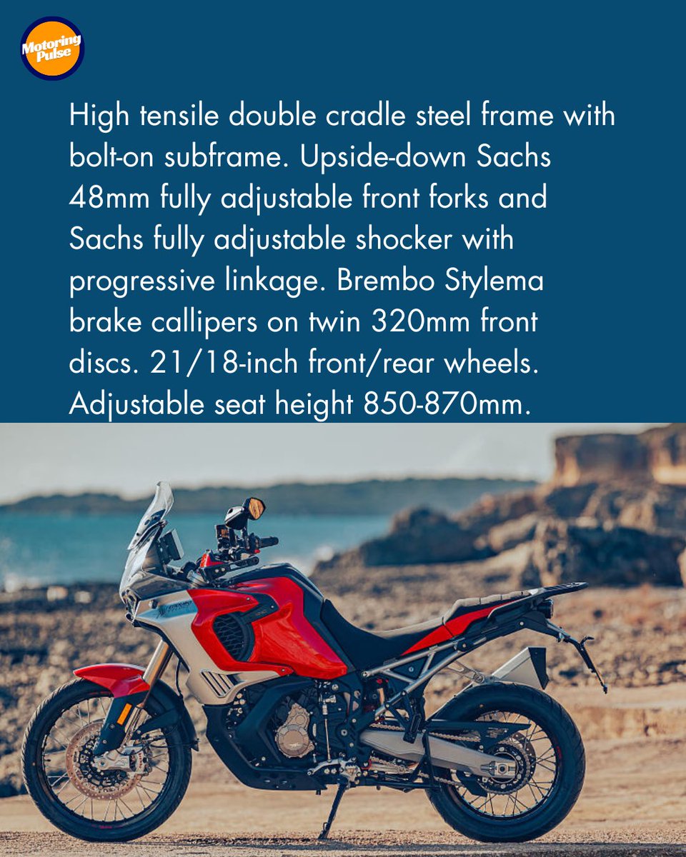 MotoringPulse's tweet photo. MV Agusta Enduro Veloce… https://t.co/phU0JQO7k8
