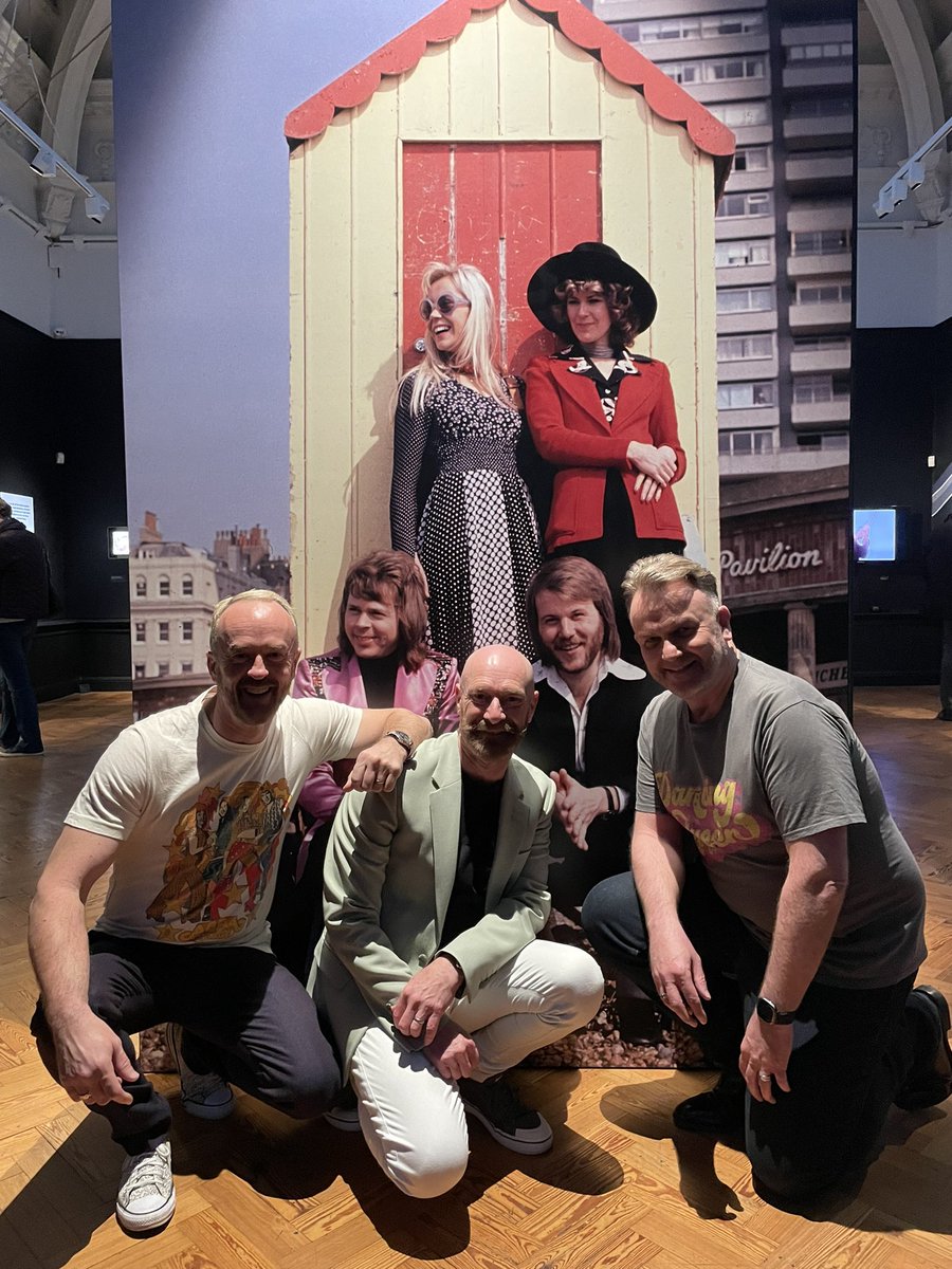 The @ABBA ONE WEEK IN BRIGHTON exhibition! ♥️🪩
