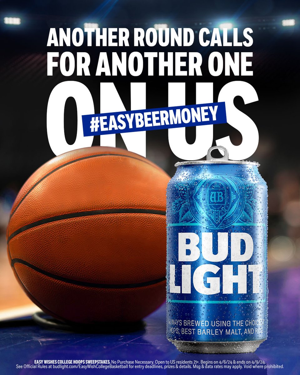 And then there were four… Reply #EasyBeerMoney & #Sweepstakes now for the chance to win your March hoops beer on us